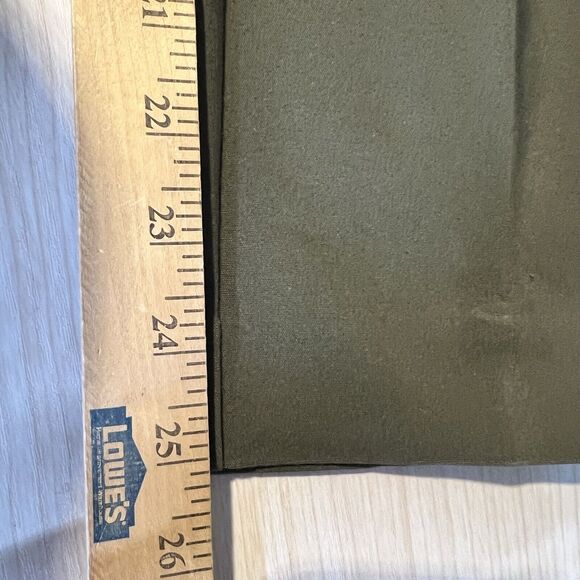 Women's 6 Liz Claiborne Career Emma Classic Stretch Dress Pants Olive Green - Picture 9 of 10